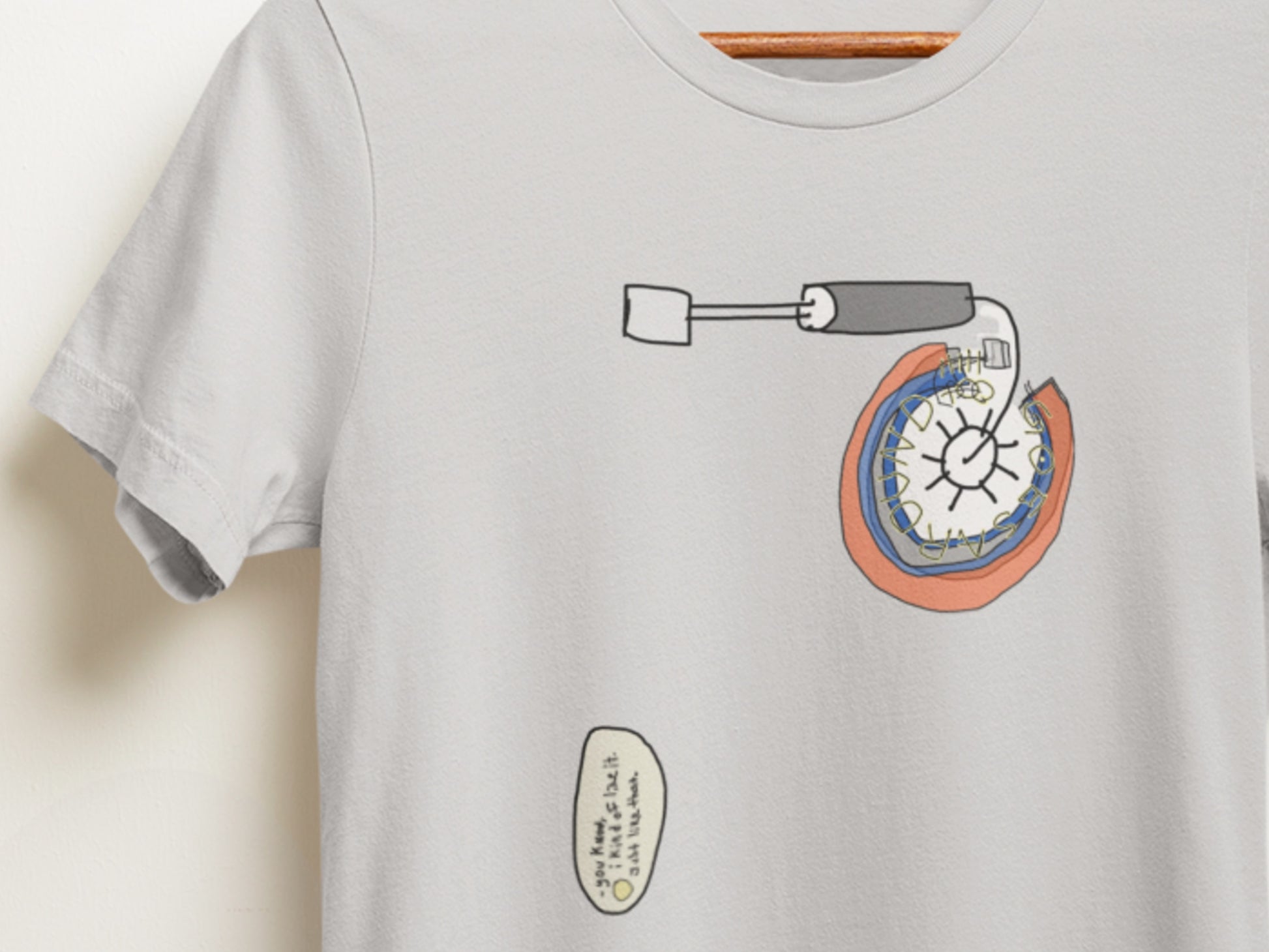 Goesaround Silver T-Shirt.