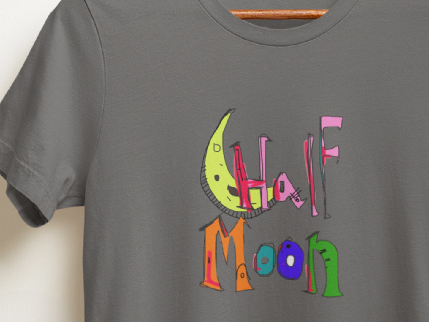 Half Moon Asphalt T-Shirt.