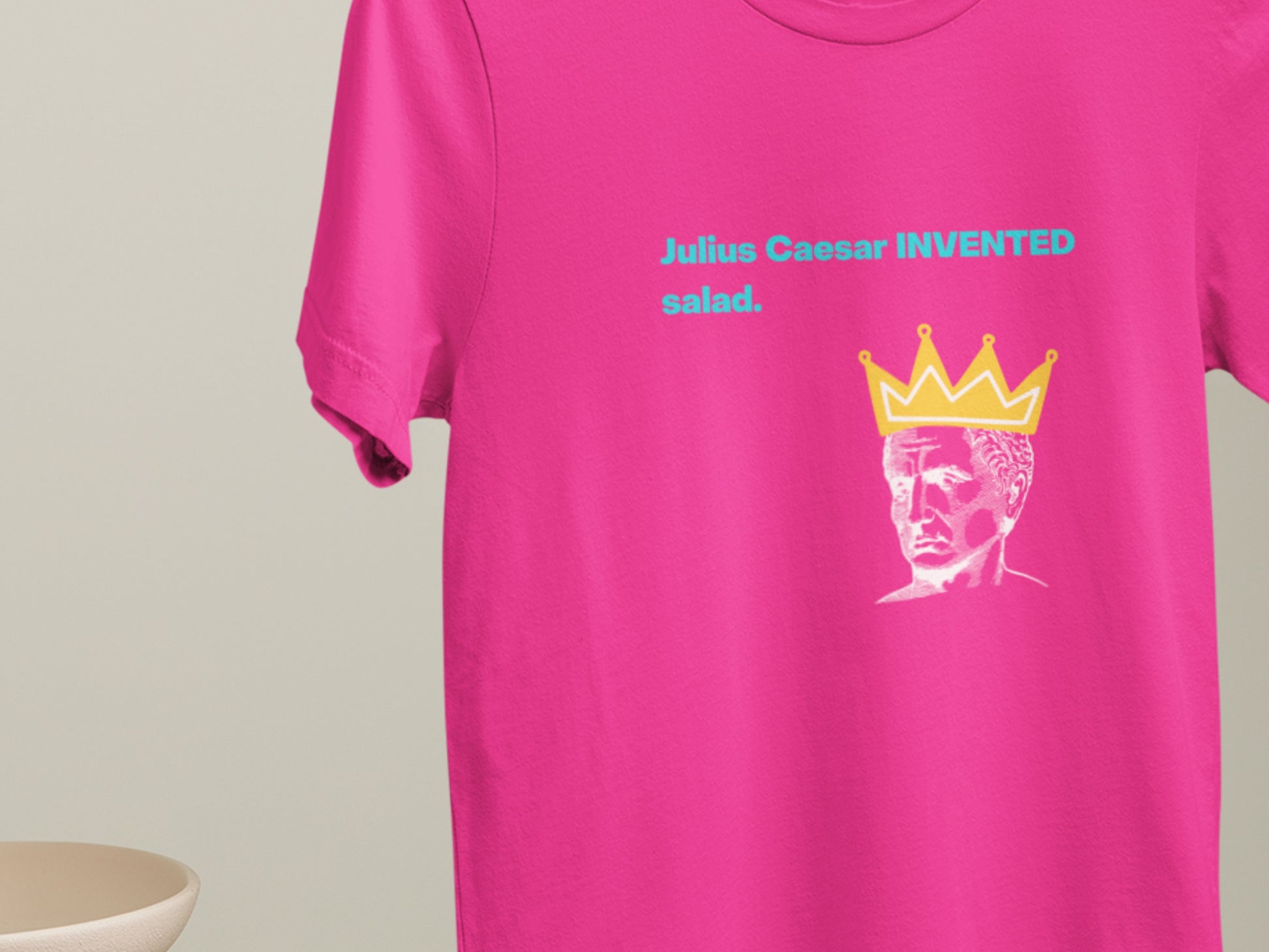 Julius Caesar INVENTED Salad. Berry T-Shirt.