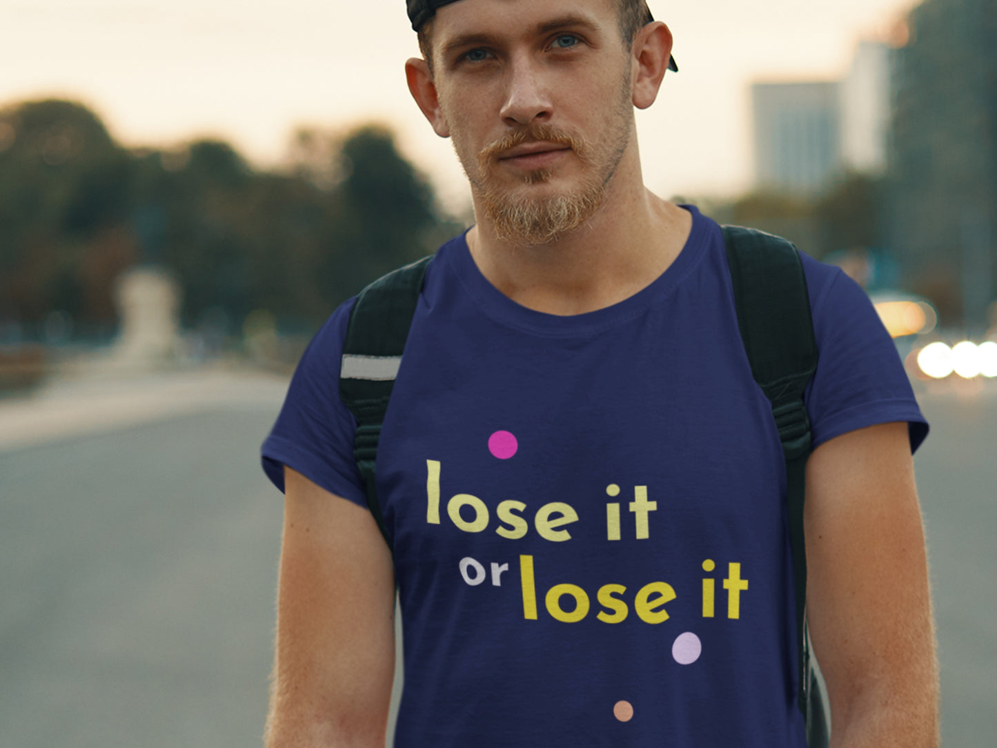 Lose It Or Lose It Navy T-Shirt.