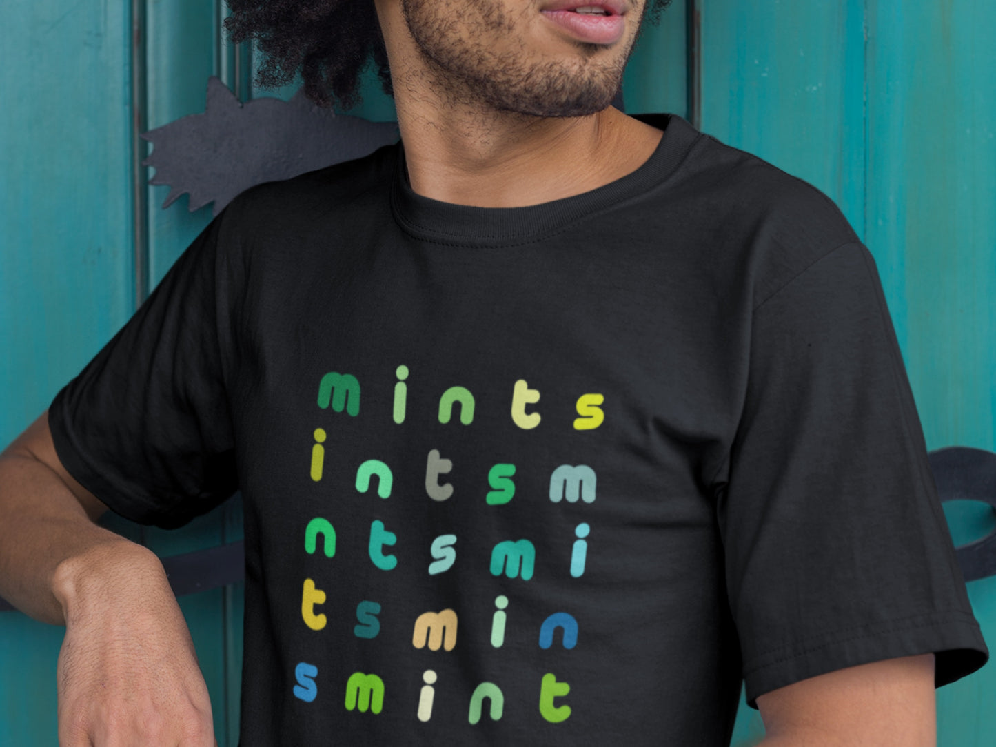 Moron Parade 'Mints' Black T-Shirt.