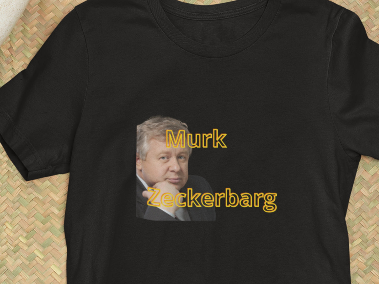 Murk Zeckerbarg Black T-Shirt.