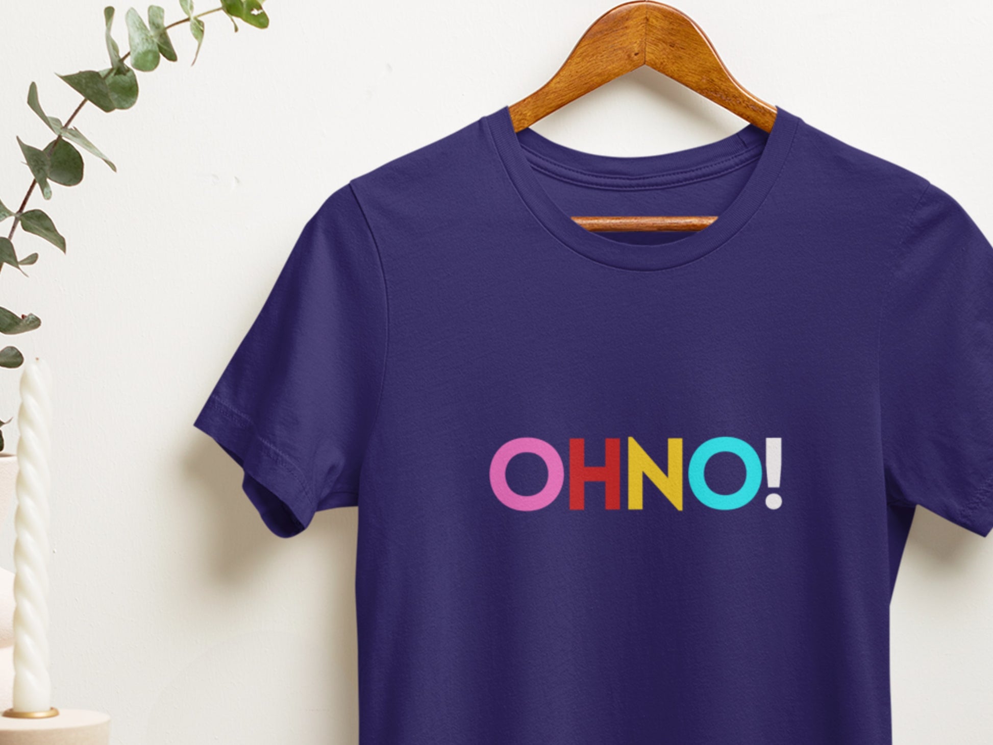 OHNO! Navy T-Shirt.