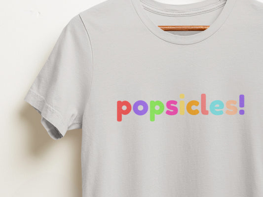 Popsicles! Ash T-Shirt.