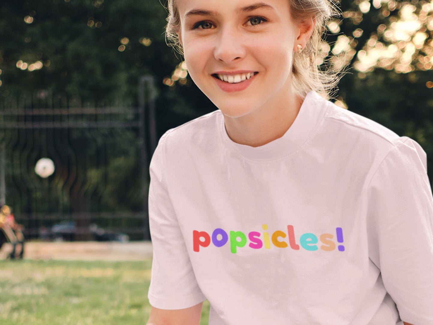 Popsicles! Pink T-Shirt.