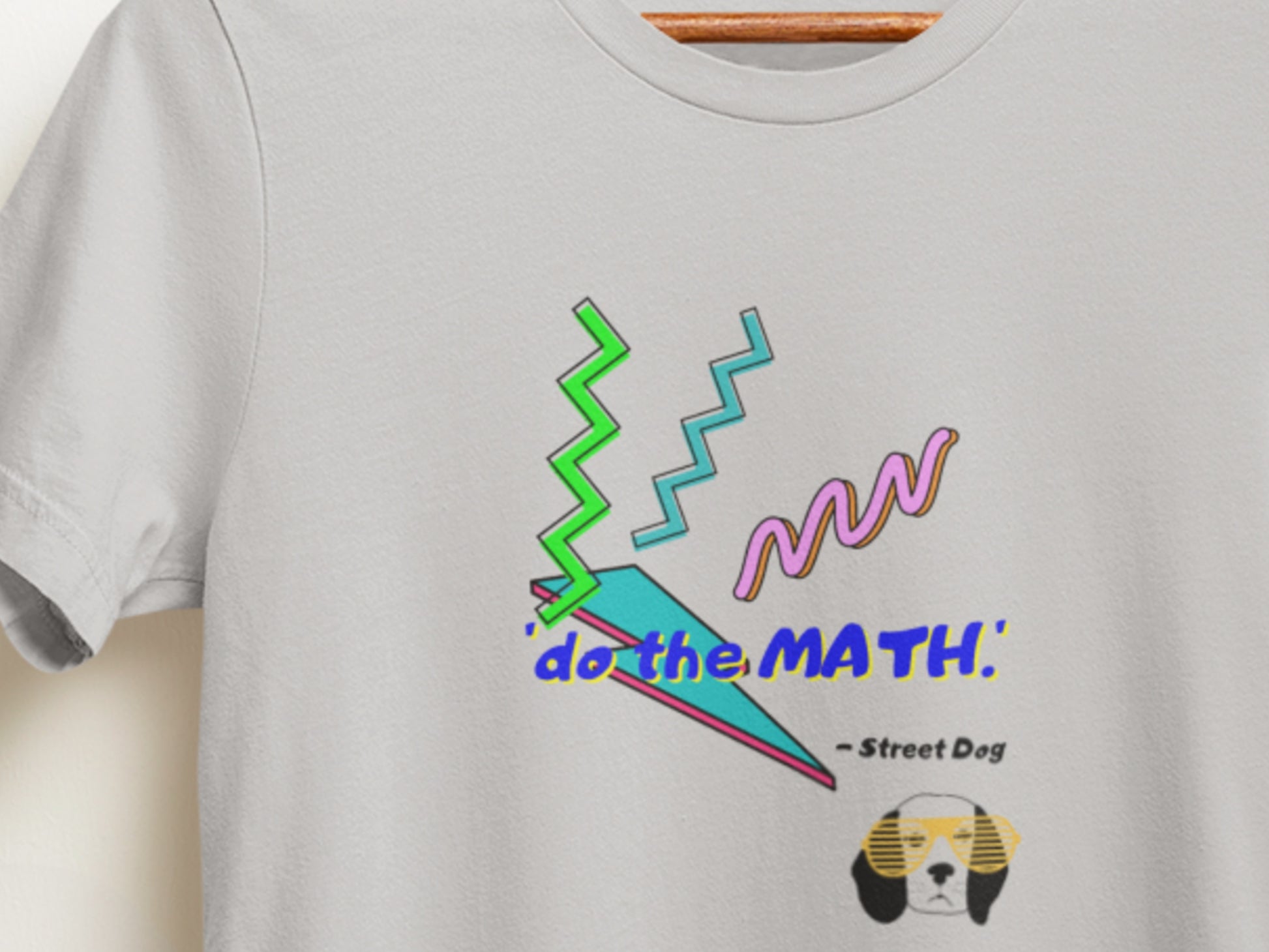 Do The Math, Street Dog Silver T-Shirt.