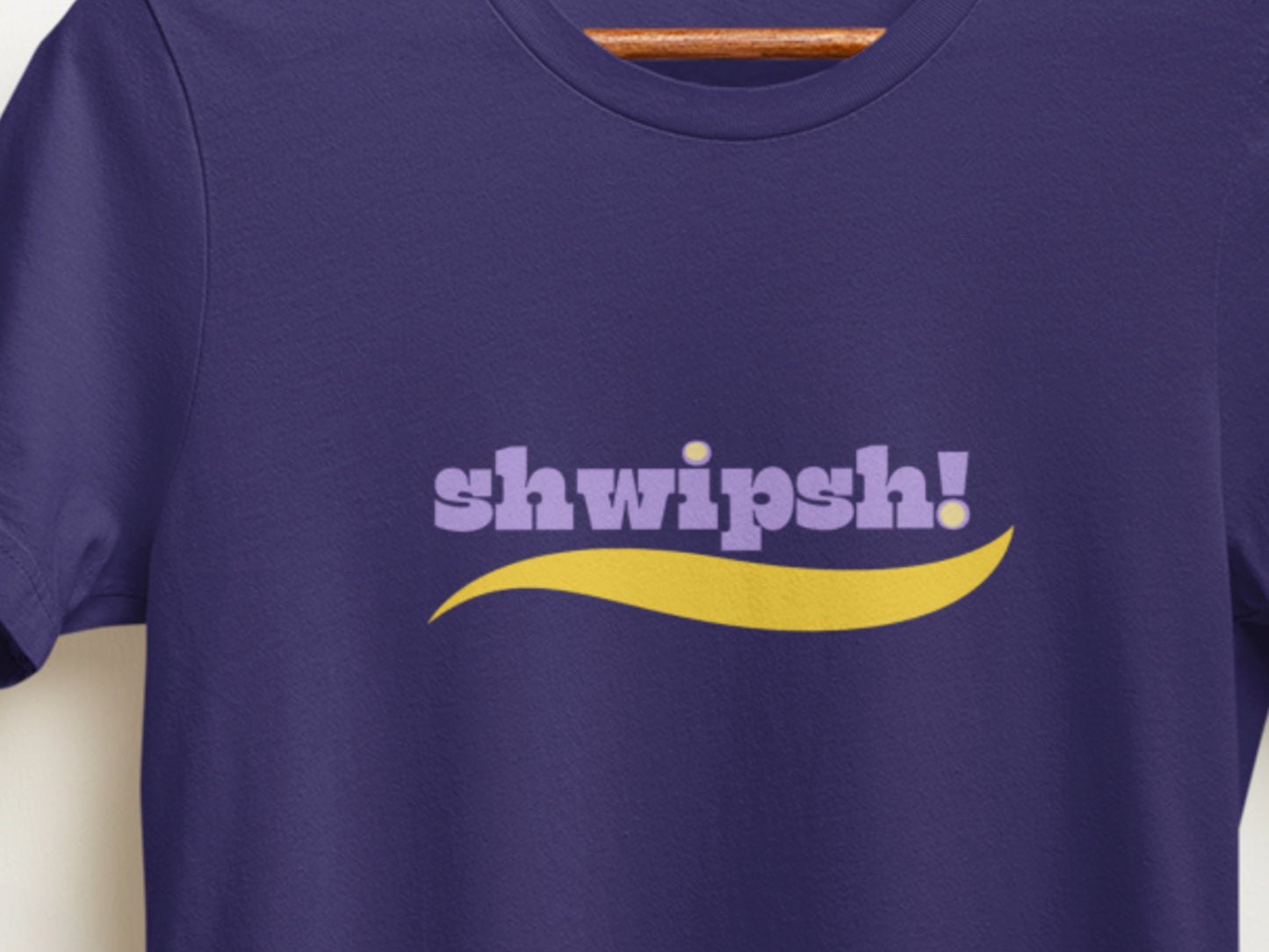 Shwipsh! Purple T-Shirt.