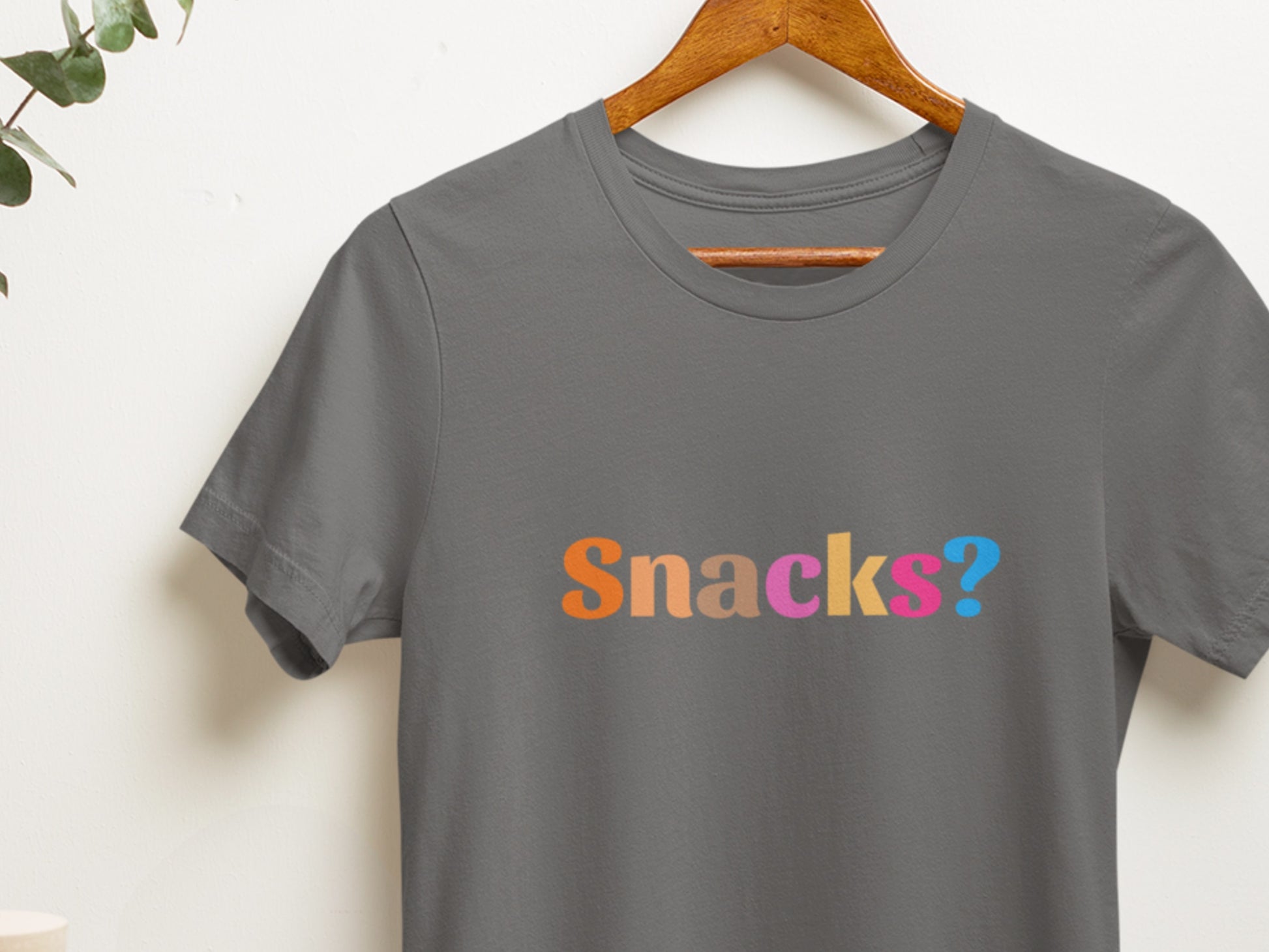 Snacks? Asphalt T-Shirt.