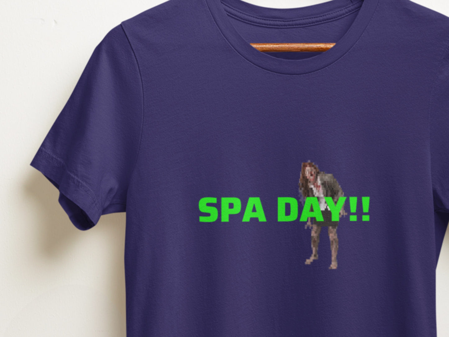 Spa Day!! Shirt!,  Zombos! Navy T-Shirt.