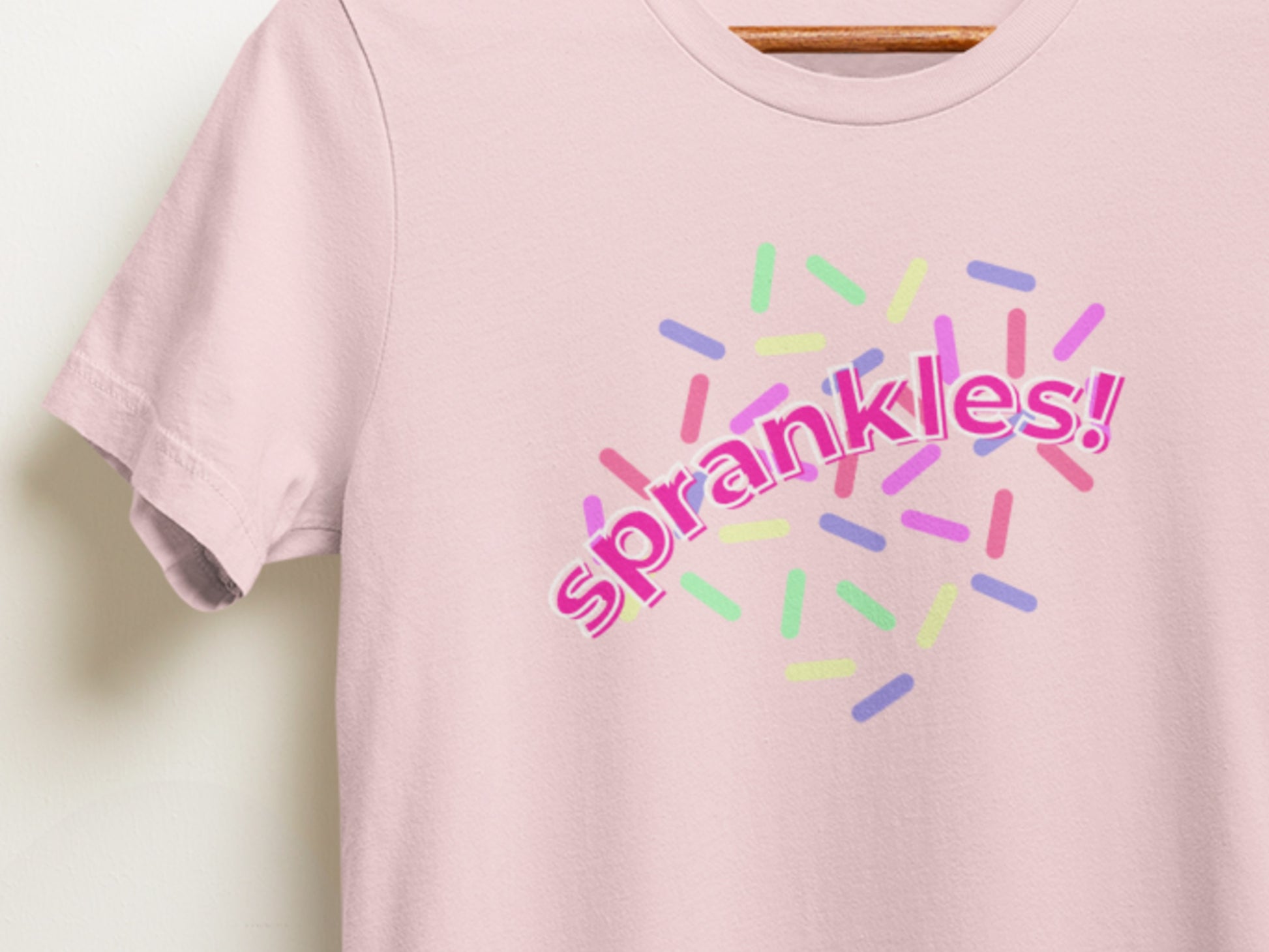 Pink Sprankles! Pink T-Shirt.