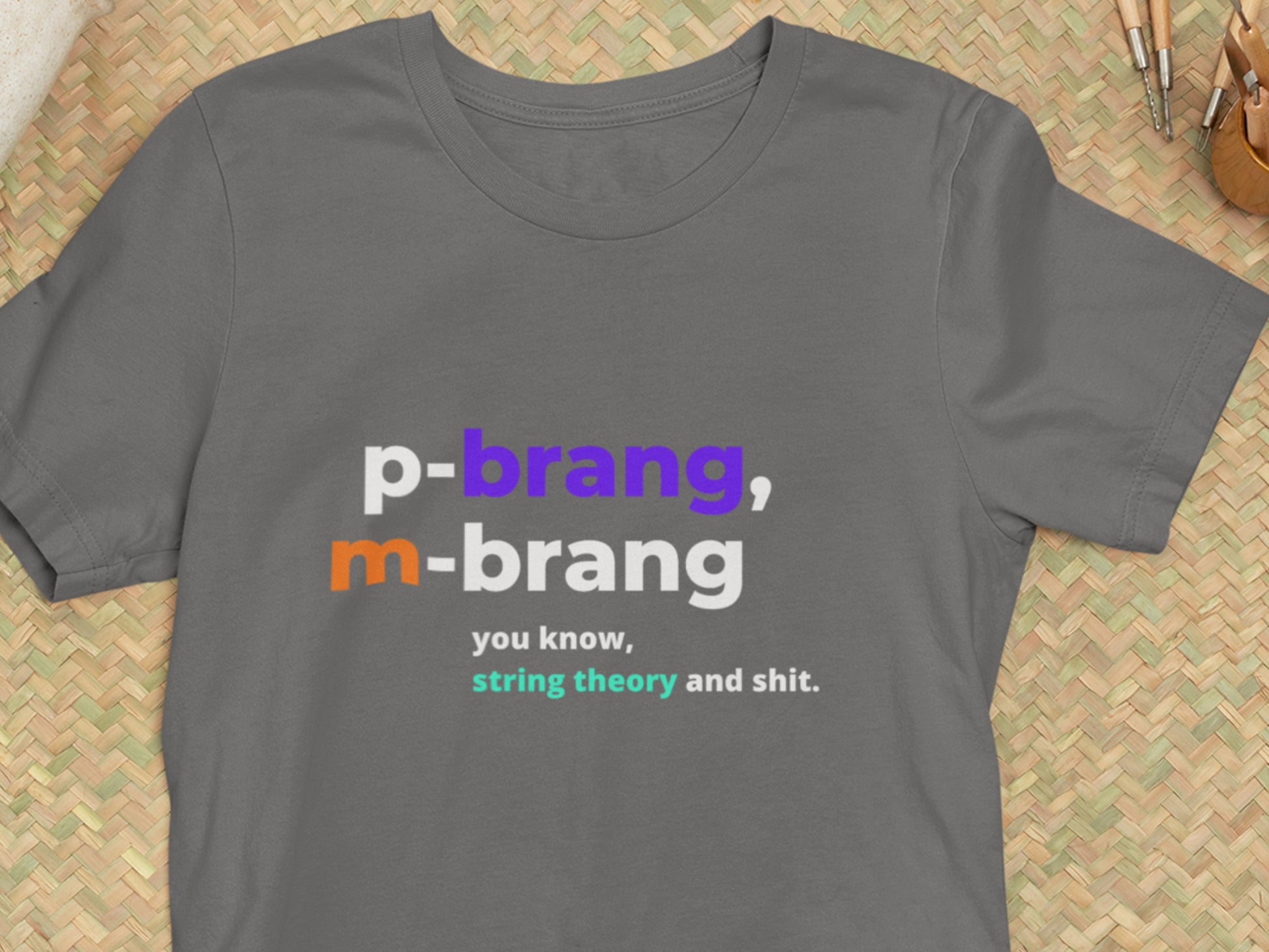 P-Brang, M-Brang Asphalt T-Shirt.