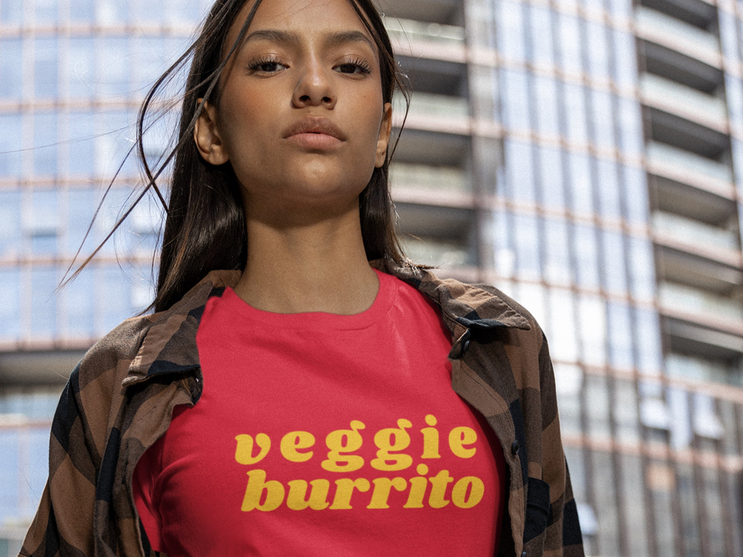 Veggie Burrito Red T-Shirt.