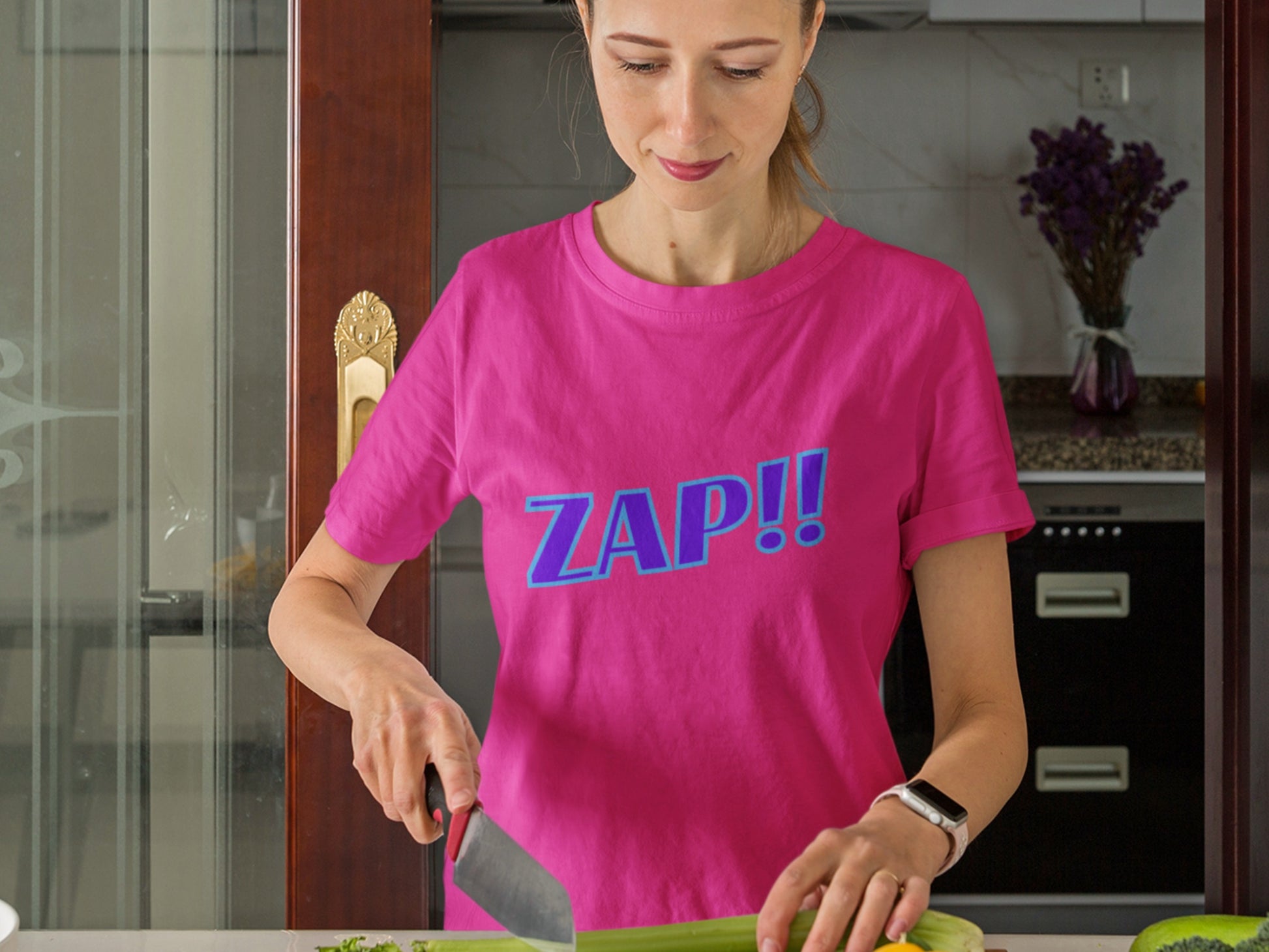 Zap!! Charity Pink T-Shirt.